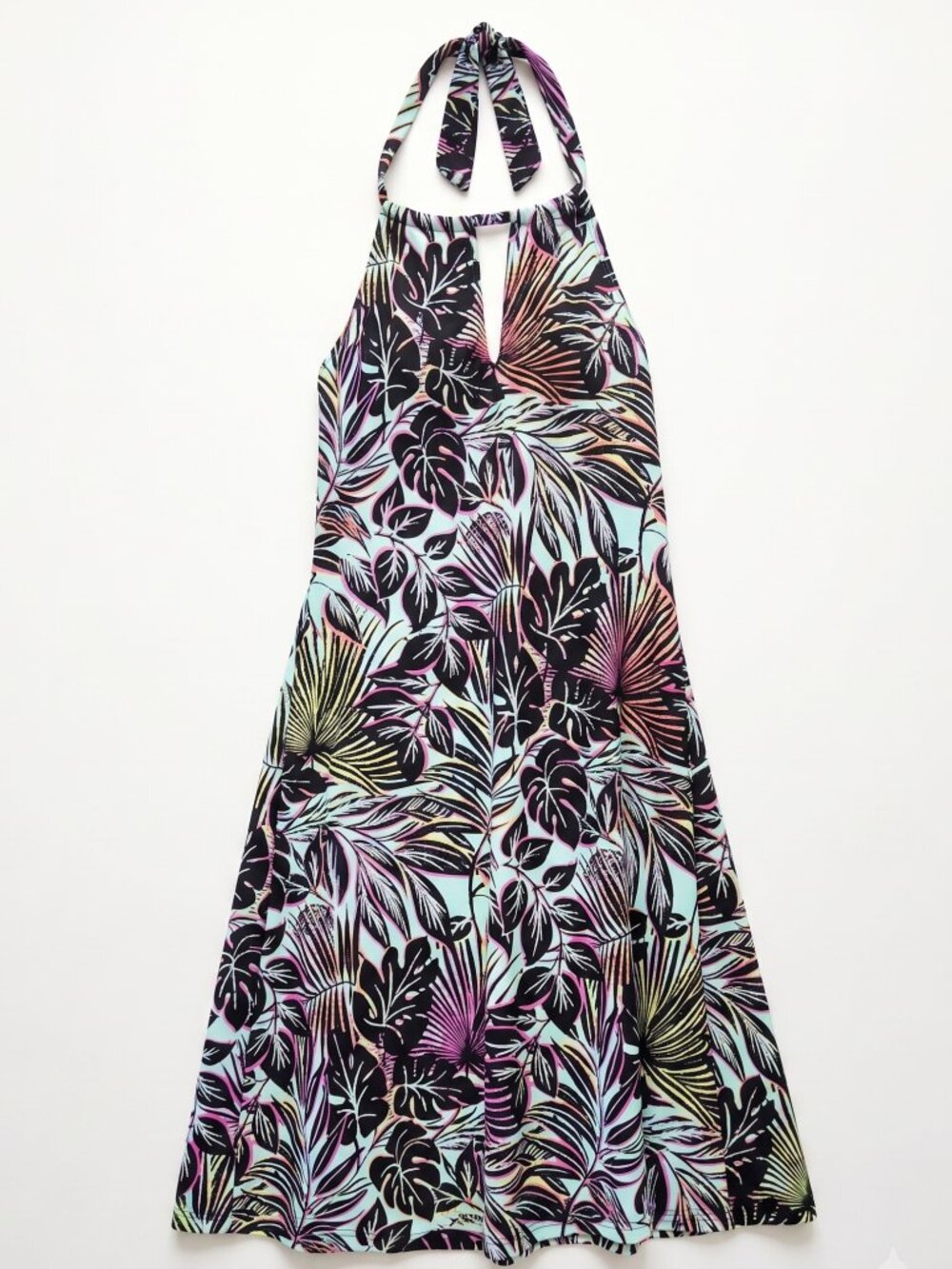 Tommy Bahama Tropical Halter Swim Dress
